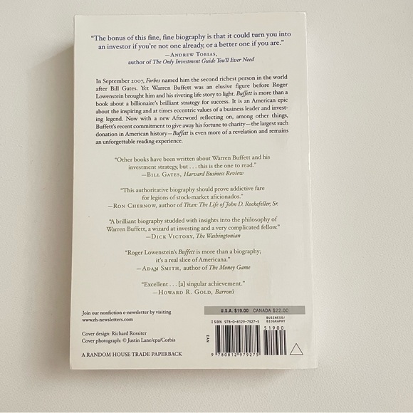 Buffet The Making of an American Capitalist Published 2008 - Picture 2 of 13